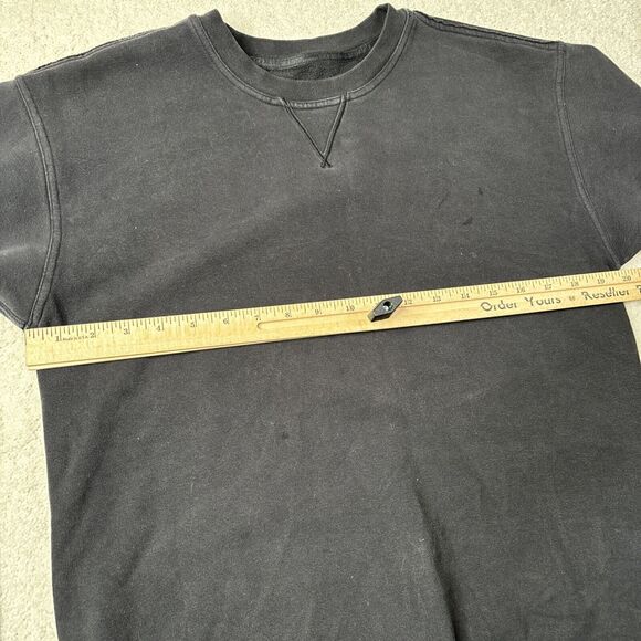 Lululemon All Yours Crew Fleece Pullover Sweater Women's Size Large Black READ - Picture 14 of 15